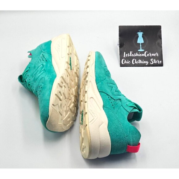 New Balance Women's Teal Blue Suede 580 Deconstructed Running Shoes Size 9 2489 - Picture 15 of 16